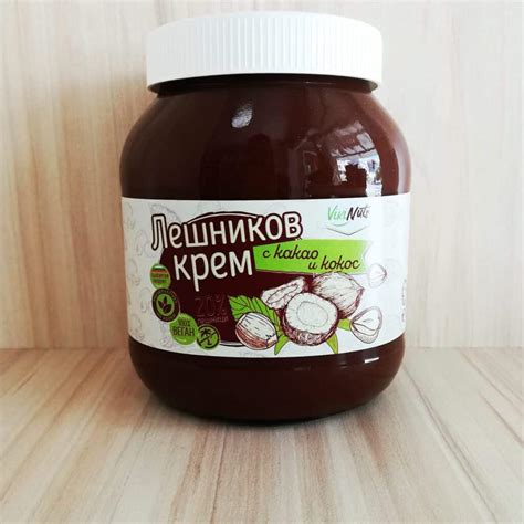 Лешников крем с какао и кокос, 750гр VikiNuts | Здравен Свят