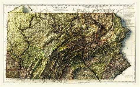 Elevation Map Of Pennsylvania Zip Code Map