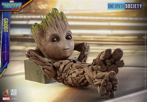 Hot Toys Guardians Of The Galaxy Vol Baby Groot One Sixth Society