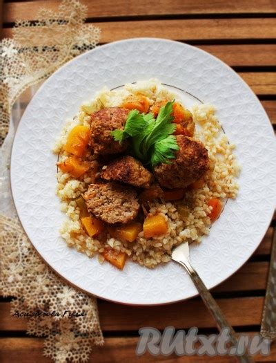 Тефтели с овощами: 8 фото в рецепте