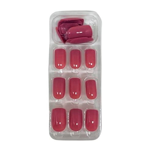 Unhas Posti As Autocolantes Efeito Gel Nude Macrilan Up