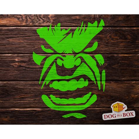 Hulk Stencil N2 Marvel Avengers Reusable Movies And Comics Stencil