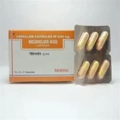 Cefaclor Capsules Ip 500mg At Best Price In New Delhi By Medipol