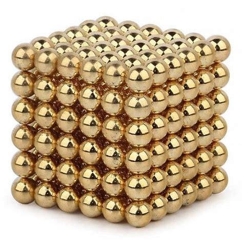 Купить Конструктор-головоломка Neocube 216 шариков Золото, цена 452 ...