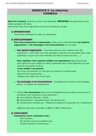 Pau Conseils Exercice N Pdf