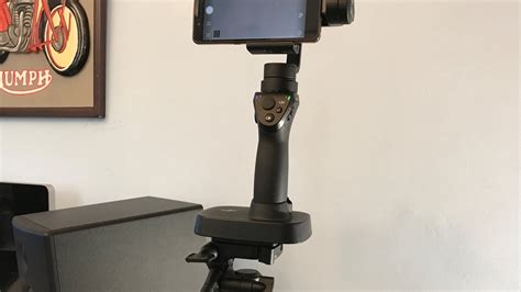 Dji Osmo Mobile Gimbal Tripod Mount Setup Youtube