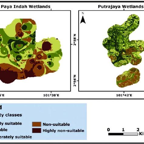 The performance of the fitted habitat suitability models for waterbirds