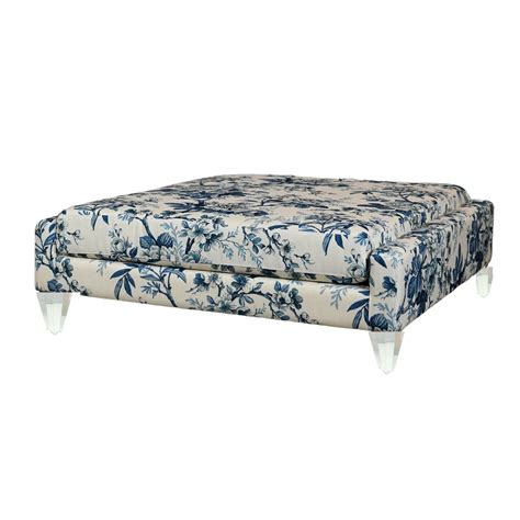 Winslow Ottoman Jayden Indigo Curated Events Nashville