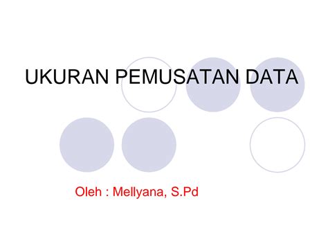 Solution Ukuran Pemusatan Data Tunggal Studypool