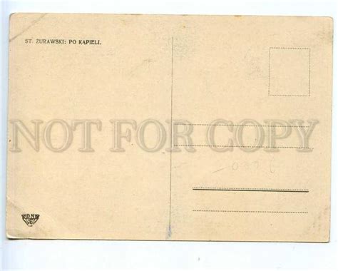 POLAND Zurawski Nude Girls Old Postcard Topics Illustrators Photographers