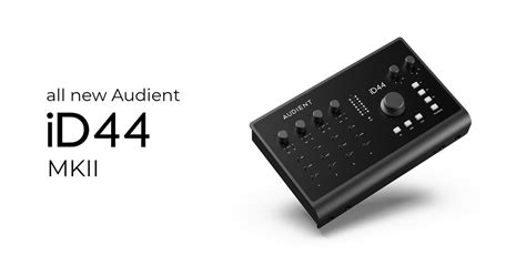 Audient iD44 MKII - Studio Connections