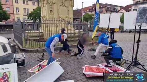 Vídeo Muere el policía agredido el viernes en Mannheim Alemania