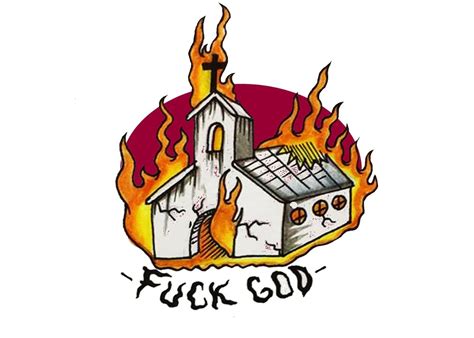 Fuck God Poster Picture Metal Print Paint By Hector Adri N Villanueva Displate