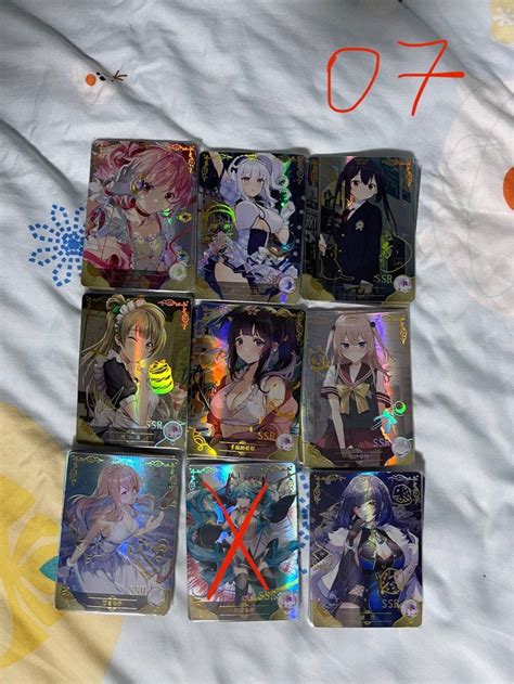 Goddess Story Anime Waifus Collectible Cards Ssr N Higher Hits 2