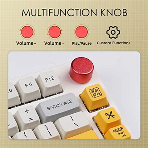 EPOMAKER TH Pro Clavier mécanique filaire Hot Swap RGB GHz Bluetooth avec touches