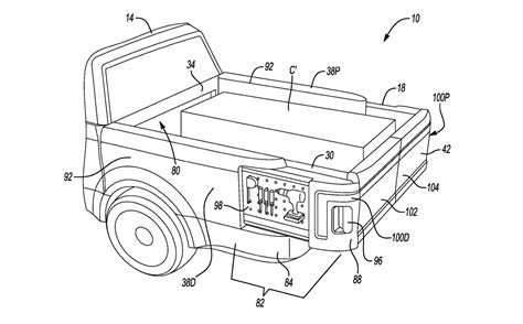 Ford Working On Extendable Cargo Bed With Built In Steps Ramps