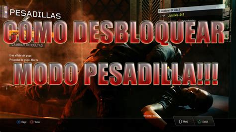 C Mo Desbloquear Campa A Zombi Modo Pesadilla Youtube