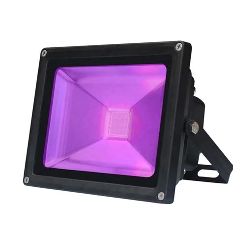 Black Light Glow Party 10w Uv Flood Lamp 20w 30w 50w Ultraviolet Led