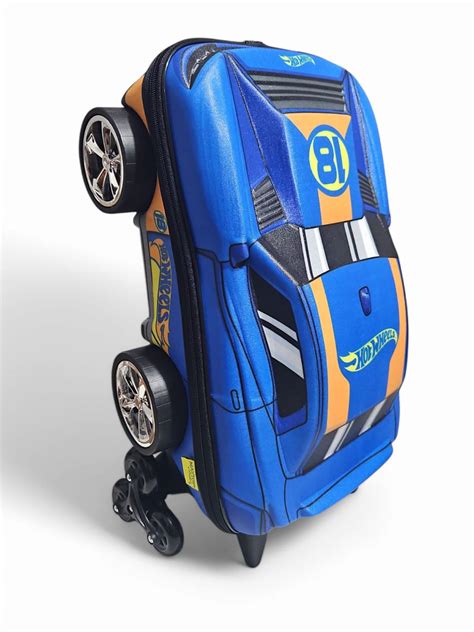 Mochila D c Rodinhas Carrinho Hot Wheels D Muscle De Coração Shop
