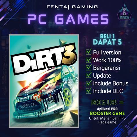 Jual Dirt 3 Complete Edition Game Pc Game Laptop Shopee Indonesia
