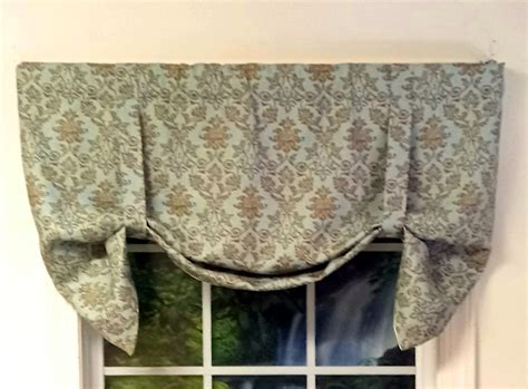 Farley Tie Up Valance The Curtain Shop