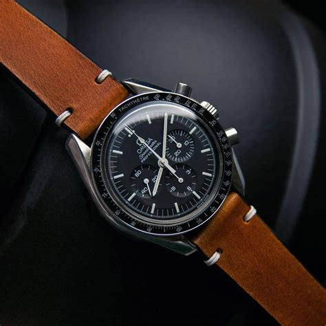 Omega Speedmaster Strap Guide Two Stitch Straps