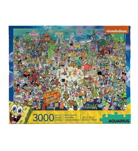 SpongeBob Bikini Bottom Jigsaw Puzzle 3000 Pieces Preorder
