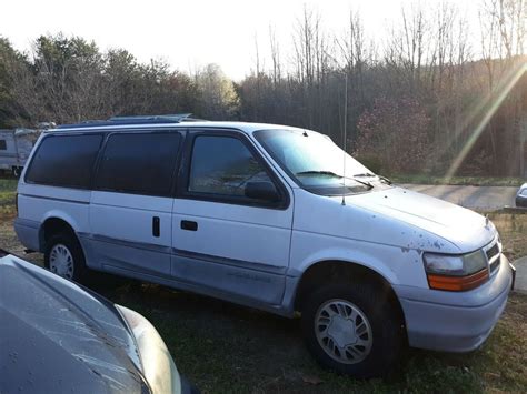 1994 Dodge Grand Caravan Van White Awd Automatic Le Classic Dodge