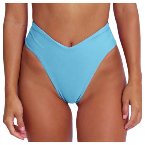 Sngxgn Women High Waisted Bikini Bottom Retro Ruched Swim Short Shirred