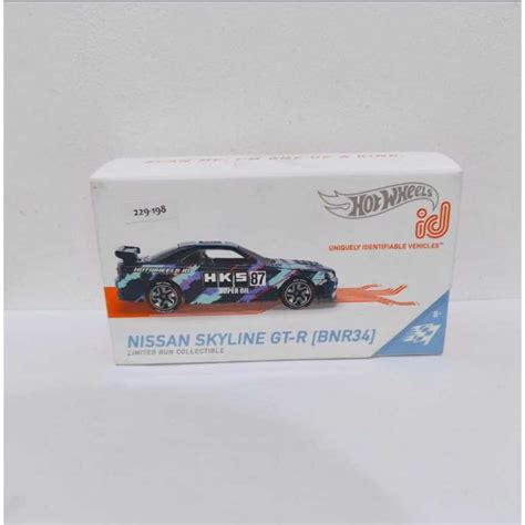 Jual Hot Wheels Id Nissan Skyline Gt R Bnr Limited Run Collectible Series Sealed