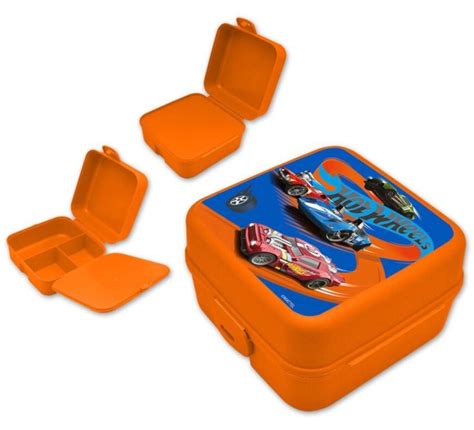 Hot Wheels több rekeszes uzsonnás doboz szendvicsdoboz Szukits hu