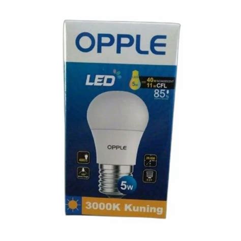 5w Opple Led Bulb B22 Cool Daylight At ₹ 99box In Bengaluru Id