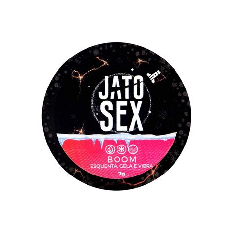 Gel Comestível Jato Sex Boom Esquenta Gela e Vibra 7g Pepper Blend Sexy Atacado