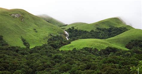 Western Ghats Mountains Map