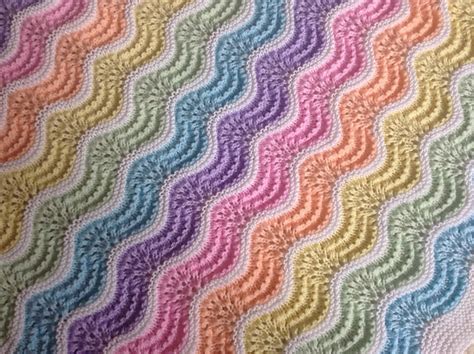 Ravelry Pastel Rainbow Baby Blanket Pattern By Stitchylinda Designs