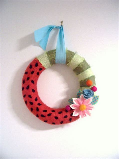 20 Beautiful Summer Wreath Tutorials And Ideas