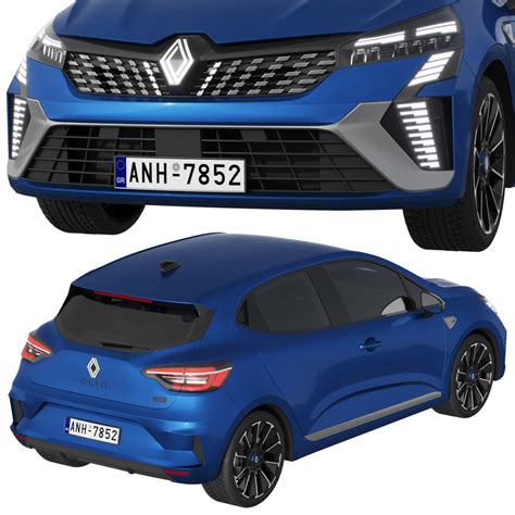 Renault Clio 2024 - 3D Model for Corona
