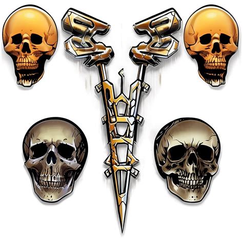Download Skull Head Graphic Png 05242024