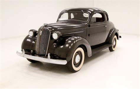 1937 Plymouth P4 Deluxe Business Coupe Sold Motorious