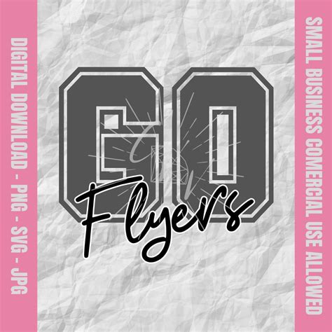 Go Flyers Svg Flyers Svg Flyers Football Svg Flyers Cheer Png