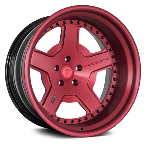 Forgiato® Fv5 Wheels Custom Finish Rims