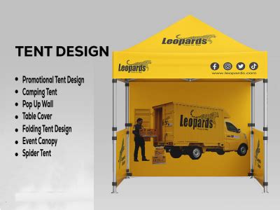 Custom print-ready tent, canopy design | Upwork