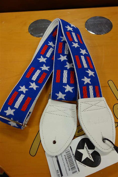 Souldier Stars And Bars Red White Blue Guitar Straps Reverb