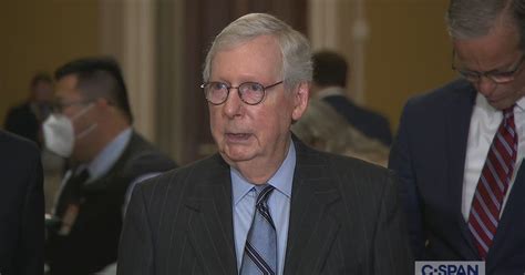 Senator Mcconnell Says He Has Votes To Be Reelected Gop Leader C