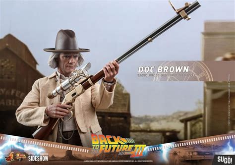 Hk Batch Hot Toys Back To The Future Part Iii Mms Doc Brown Deluxe Scale Action Figure