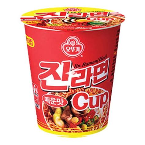 Ottogi Jin Ramen Hot Cup Noodles 65g Starry Mart