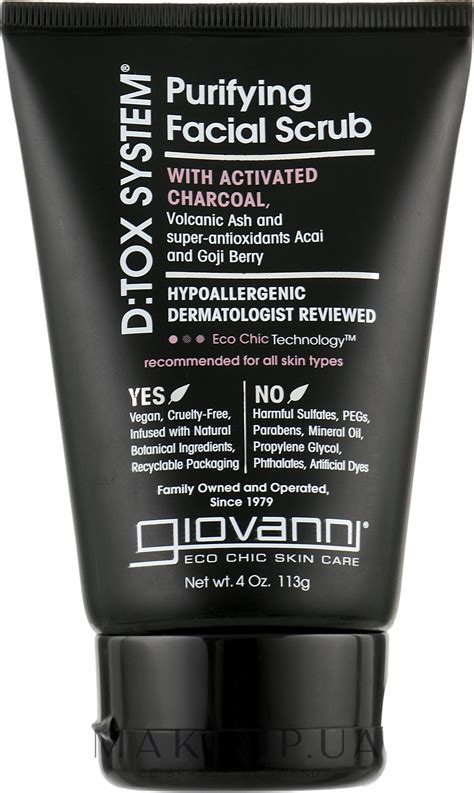 Скраб для обличчя Giovanni Dtox System Purifying Facial Scrub Step 2