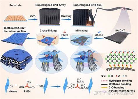 曾志辉 刘久荣ACS nano双连续高强度多功能化学交联MXene 超取向碳纳米管薄膜 知乎