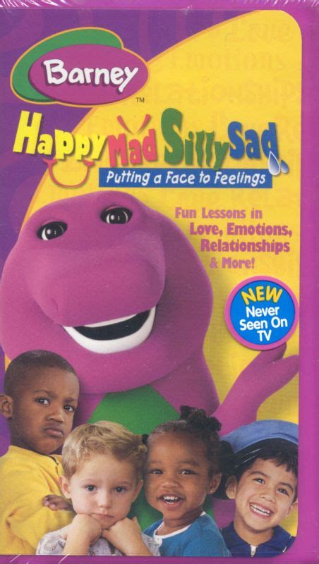 Barney: Happy, Mad, Silly, Sad (2003) - | Synopsis, Characteristics, Moods, Themes and Related ...