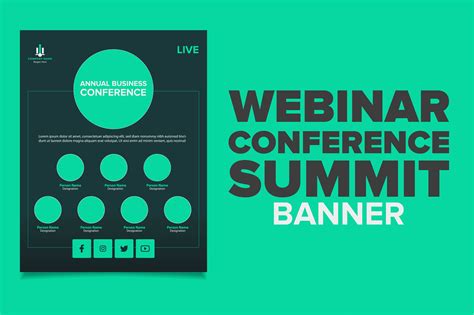 Unique Conference Banner Template Graphic by shahidhossain44 · Creative ...